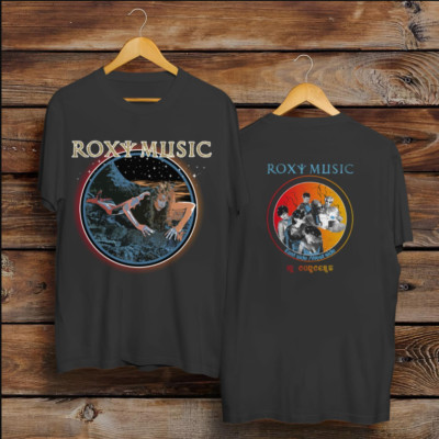 Roxy Music Manifesto Vintage Tour Band T-Shirt 1970s Bryan Ferry Bria