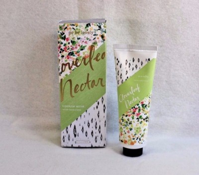 Go Be Lovely CLOVER LEAF NECTAR Boxed Lavish Hand Cream Creme Lotion 3.5 Oz 