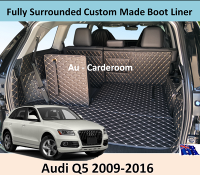For Audi Q5 2009 2016 Custom Made Trunk Boot Mats Liner Cargo Mat