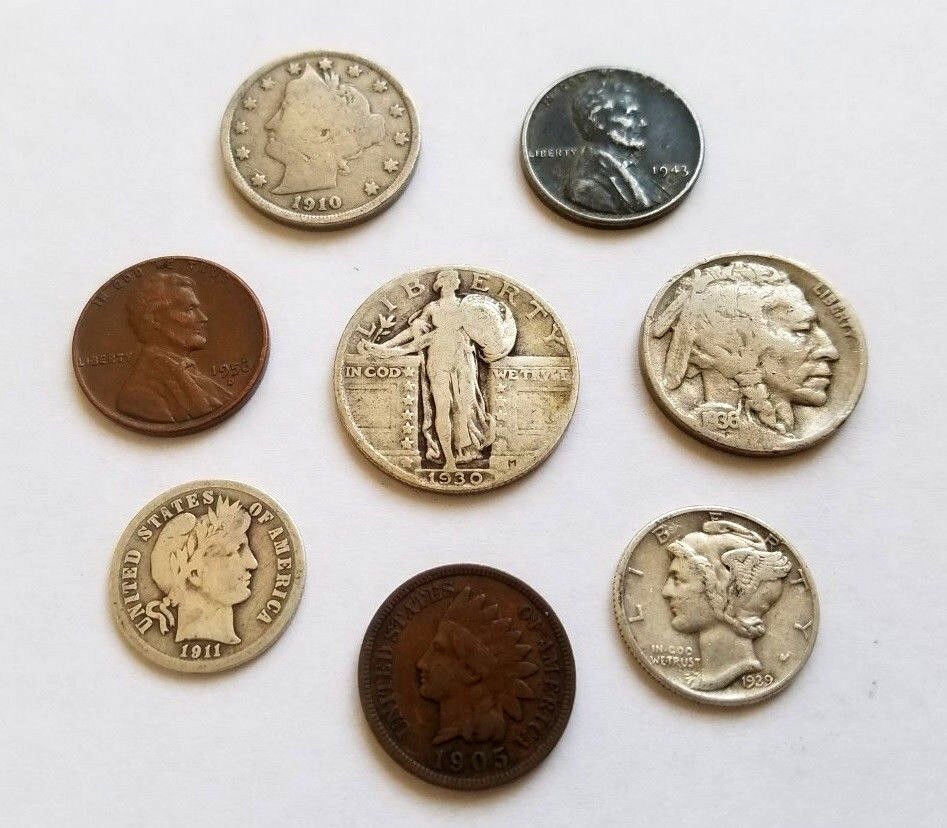 UNITED STATES コンスティテューションコイン リバティーコインセット ✯ Classic U.S. Coin Collection Type Set ✯ Includes Silver