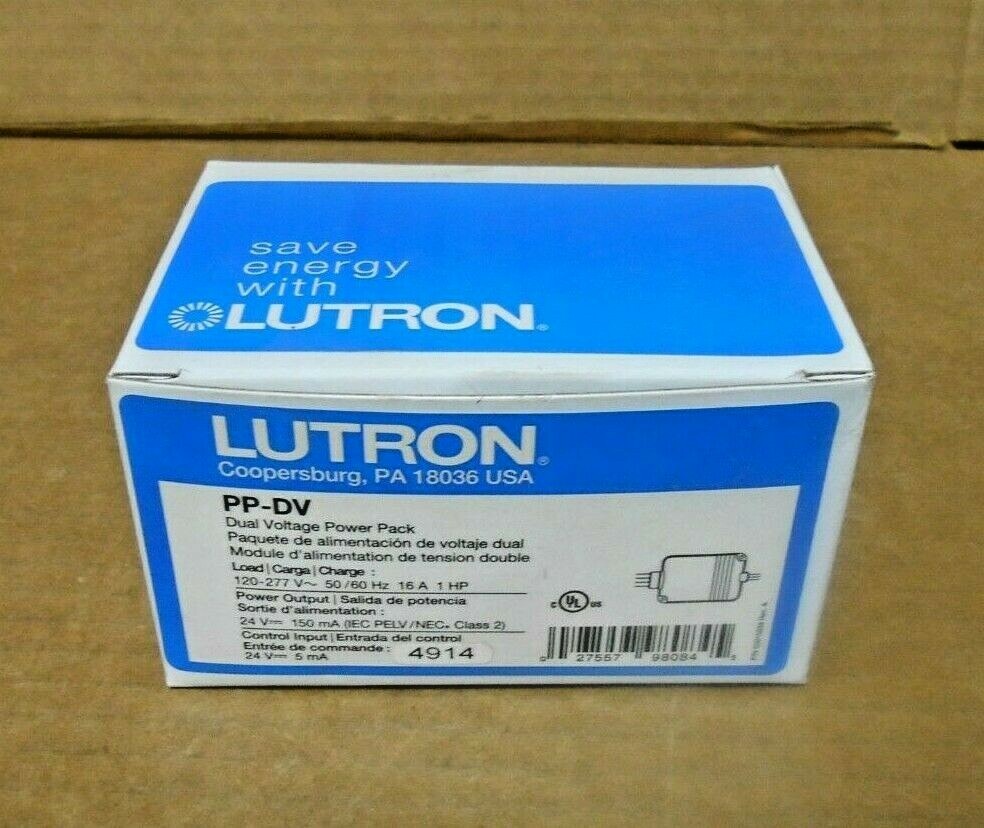 1 NIB LUTRON PPDV DUAL VOLTAGE POWER PACK 16A 16 AMP 1HP 277V のeBay公認