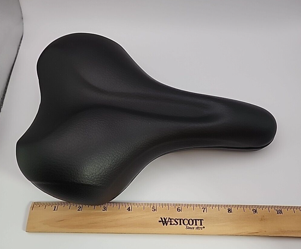 Electric Bike Seat Justek Bicycle Black Universal Fit Replacement Seat