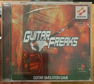 GUITAR FREAKS Sony PlayStation PS1 Japan Import SLPM 68265 US Seller CIB