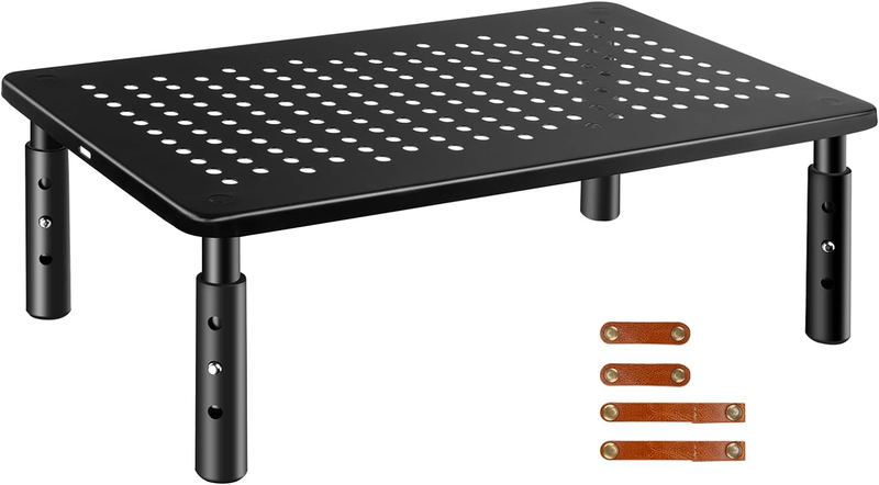 Riser For Desk, 3 Height Adjustable Pc Laptop Tv Desktop