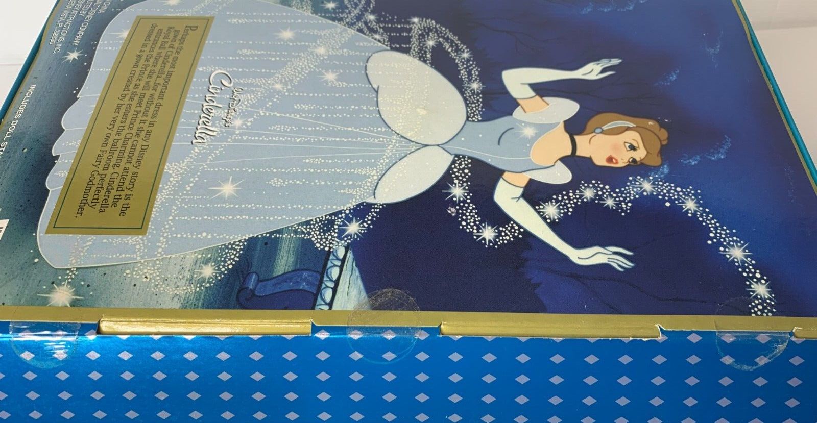 Vtg. 90's WALT DISNEY'S Classic Doll Collection CINDERELLA Barbie Doll - *READ*