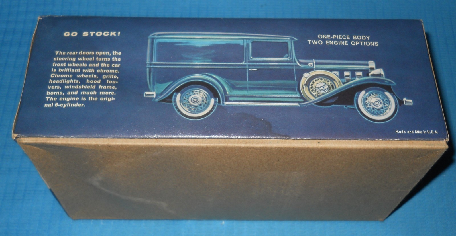MPC 1933 Chevy Panel Truck-303-149 Complete-Open Box1/25-2/4 Model Car Swap Meet