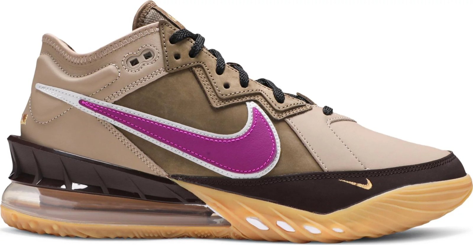 

Мужские кроссовки Nike LeBron XVIII 18 Low NRG Viotech Purple Khaki Brown CW3153-200 9,5, Коричневый, Nike LeBron 18