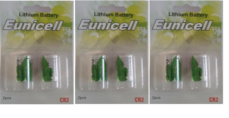 Envoi Sous Suivi Eunicell 6 Piles Cr2 Lithium 3v 800mah Cr15270 Battery Cr-2