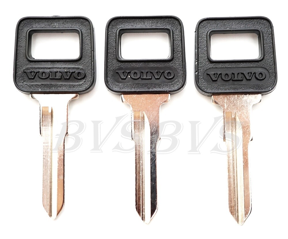 3 Pieces of KEY BLANK For Volvo 740 760 780 240 DL GL 960