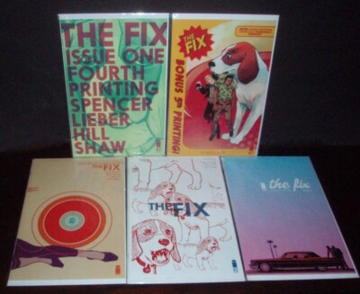 THE FIX RARE VARIANT UNREAD # 1 2 3 NM LOT SET IMAGE COMICS NICK SPENCER