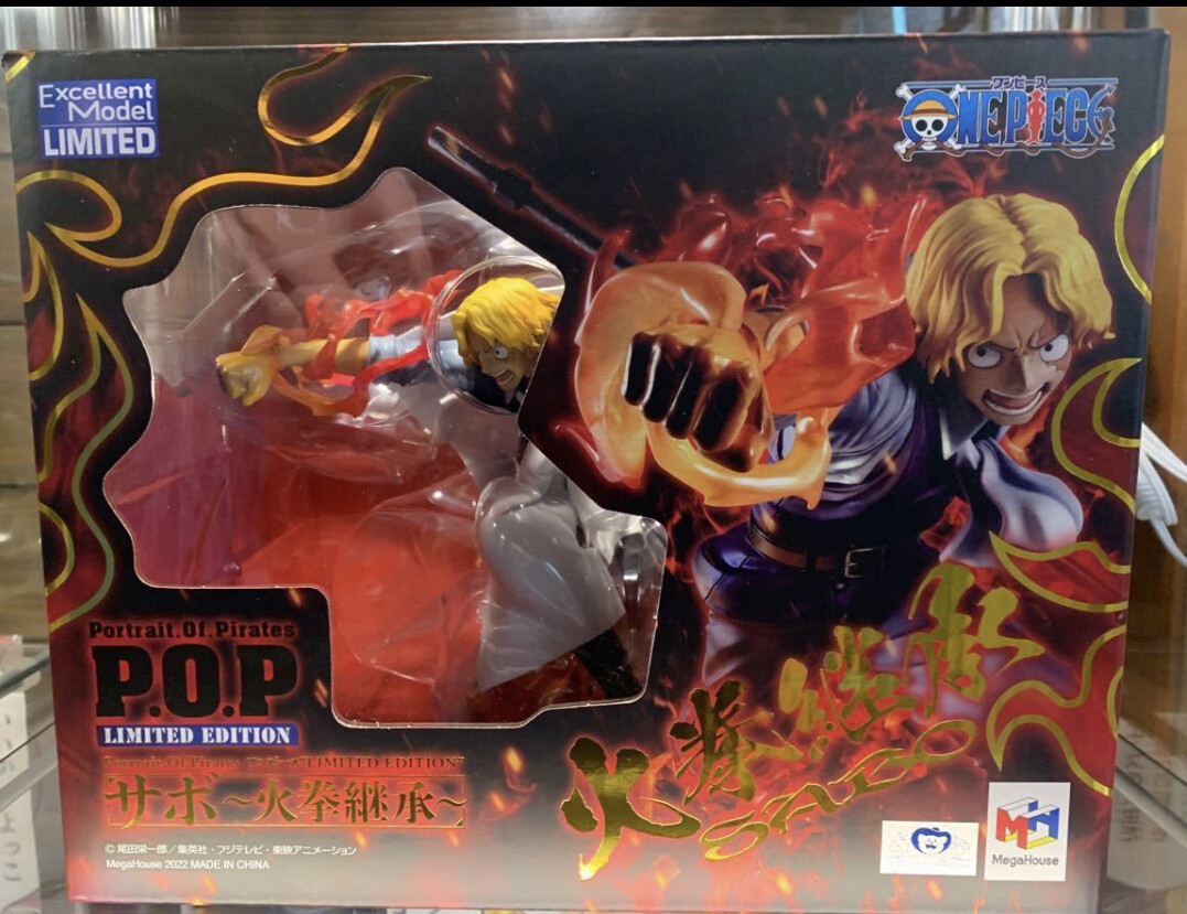 ONE PIECE - P.O.P LIMITED EDITION FIRE FIST SABO サボ One Piece P.O.P Limited Edition SABO Fire fist inheritance