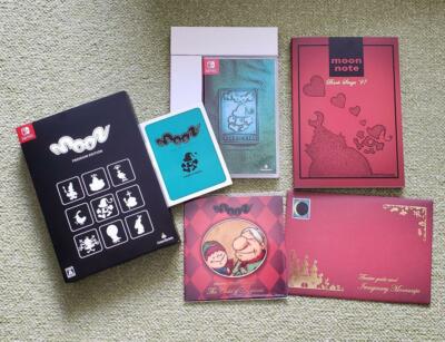 中古　moon PREMIUM EDITION　（ゲーム　ムーン　switch） Nintendo Switch Moon PREMIUM EDITION Software w/CD Art Works