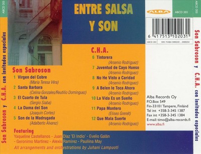 SON SABROSON/C.H.A. - ENTIRE SALSA Y SON CON INVITADOS ESPECIALES NEW CD
