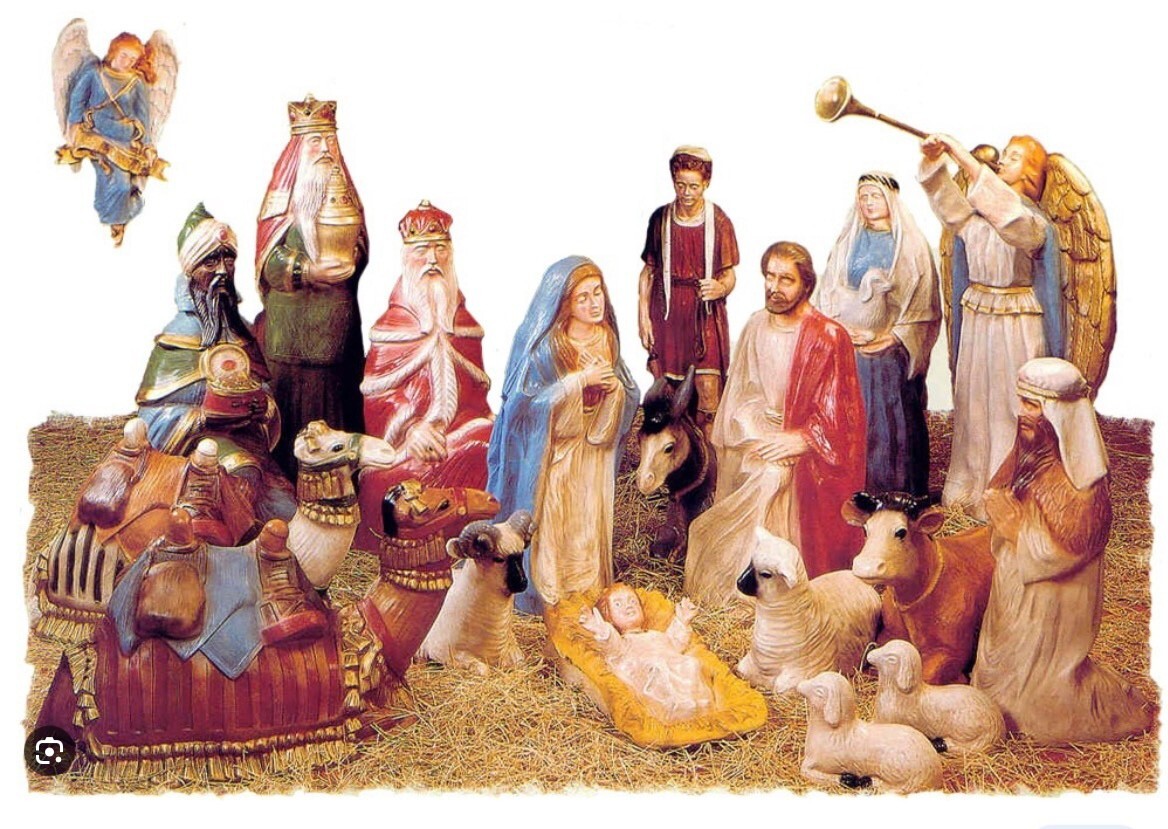 19 Piece Nativity Outdoor Set - Fiberglass | eBay
