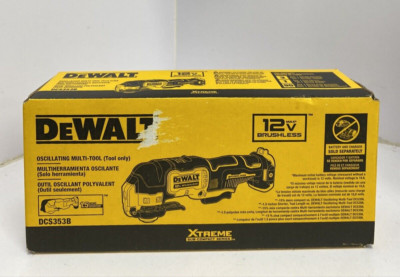 DeWalt DCS353B XTREME 12V MAX Cordless Oscillating Multi Tool - Tool Only