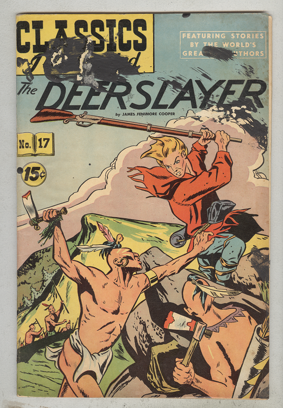 Classics Illustrated #17 November 1966 G/VG The Deer Slayer
