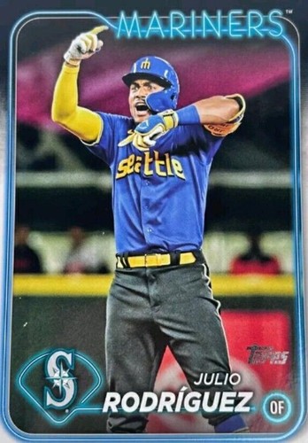 2024 Topps Series 1 - Julio Rodriguez #OTB-12