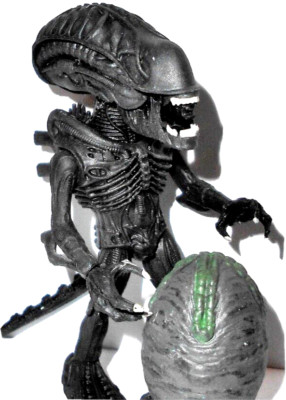 ALIENS Loyal Subjects XENOMORPH black Matte complete action vinyls 2019