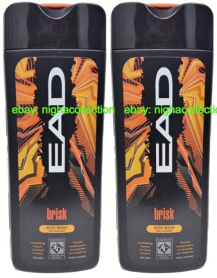 ( LOT 2 ) Men's EAD BRISK Body wash Men 12 Oz Each