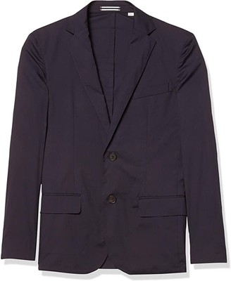 

Мужская куртка Lacoste из поплина с функцией стрейч, стандартный крой, темно-синий,  года, Dark navy blue, VH5065