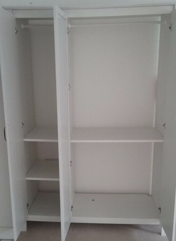 Ikea Brusali Wardrobe Furniture 3 Door Mirror In Southsea