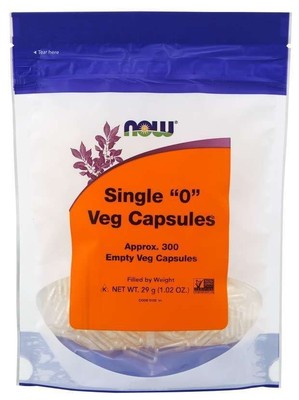 Now Foods Vcaps 0 Пустых капсул по 300 штук