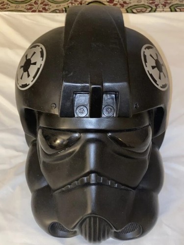 Vintage 1997 Don Post Imperial Tie Fighter Pilot Star Wars Helmet Prop Replica