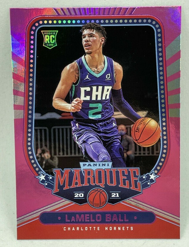 LaMelo Ball /79 2022-23 Donruss Optic Basketball Pink