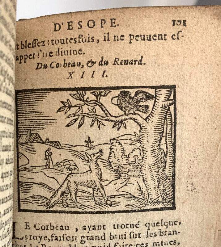 Esope - Les Fables Et La Vie D'Esope, Phrigien - 1585
