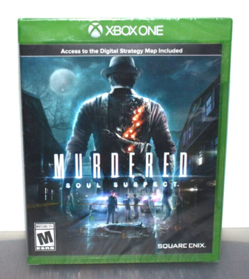 NEW SEALED  MURDERED~SOUL SUSPECT MICROSOFT XBOX ONE GAME RATED M