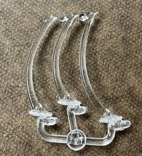 3 Curved Flying Stem/Stands For Games Workshop Warhammer 40K AoS