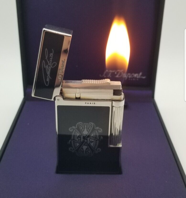 Opus X Black Lacquer Fuente Frm 2005 Double Flame