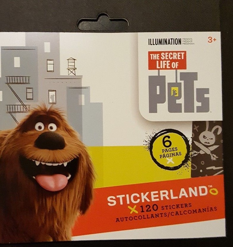 5 packs of stickers 120 in each pack - Palace Pets, Ninja Turtles, & 3 Pets