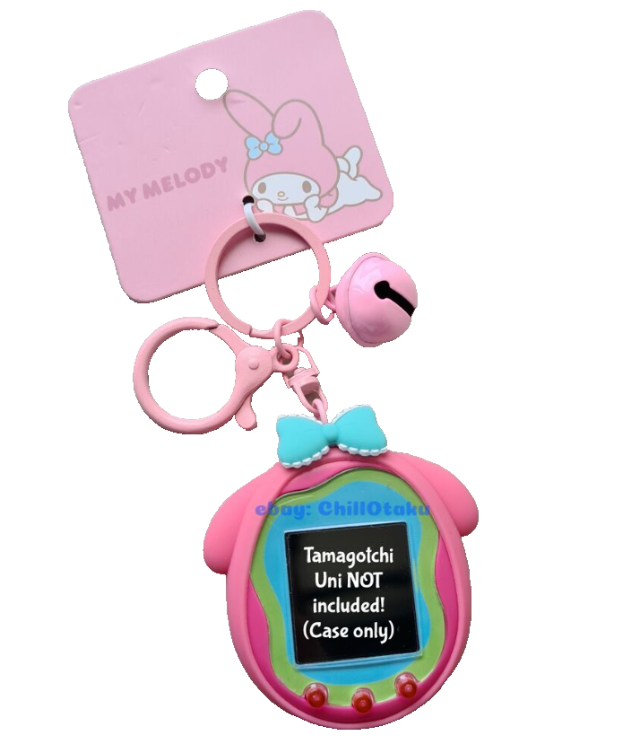 ❤️SANRIO My Melody Tamagotchi Uni/Smart Silicone Case Protective Cover Keychain ❤️SANRIO My Melody Tamagotchi Uni/Smart Silicone Case Protective Cover Keychain