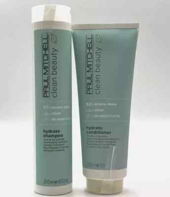 Paul Mitchell Clean Beauty Hydrate Shampoo & Conditioner 8.5 oz DUO * Sale