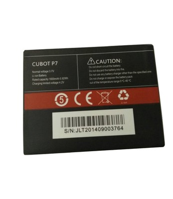 NEW Original 1600mAh Rechargeable Battery For Smartphone Cubot p7 