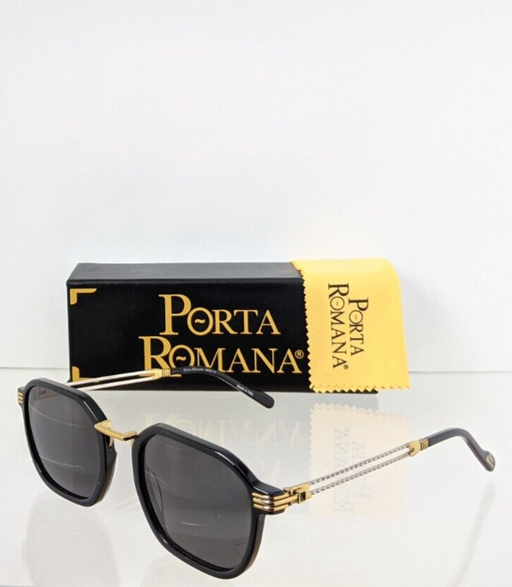 Pre-owned Porta Romana Authentic  Sunglasses Mod. 010 Col. 10b4 Vintage Frame In Gray