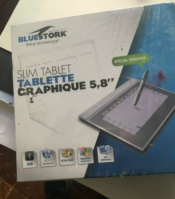 Tablette Graphique 5,8 - Bluestork - Slim Tablet - Special Windows 