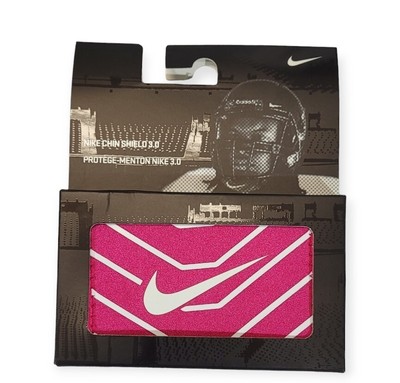 Nike Football Chin Shield 3.0 Vivid Pink White White Size OSFM New