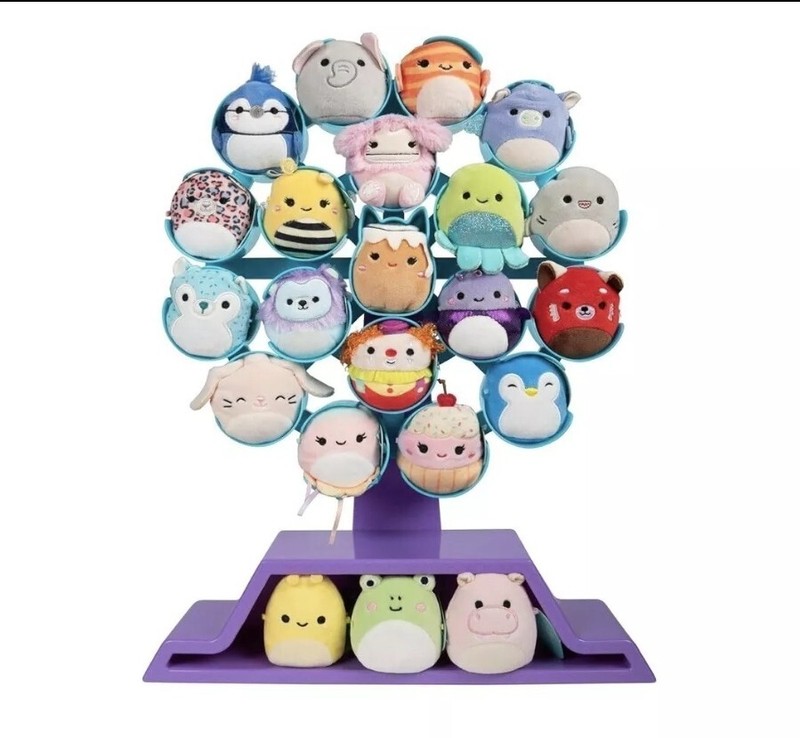 SQUISHMALLOWS Micromallows Ferris Wheel Display Set NEW Kids Valentines Gift