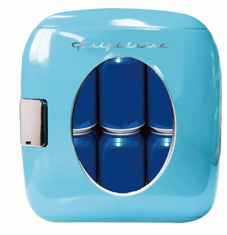 Frigidaire Portable Retro 12Can Mini Cooler EFMIS462 Blue Frigidaire Mini Fridge