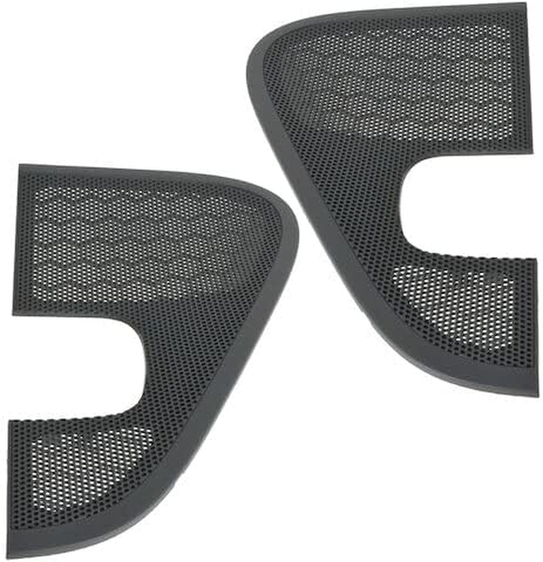 Front Speaker Cover Door Panel Mounted Flint Grey for 2004-2008 Ford F-150
