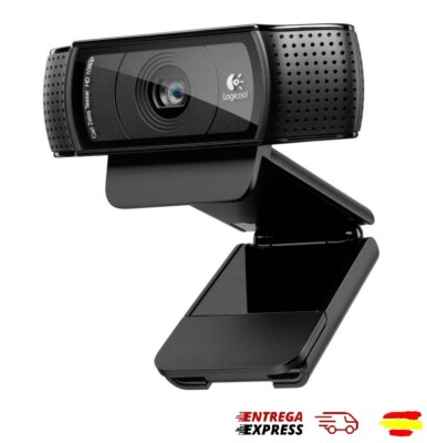 CAMARA WEB LOGITECH HD PRO C920 WEBCAM FULL HD - 1080P - CLIP UNIVERSAL