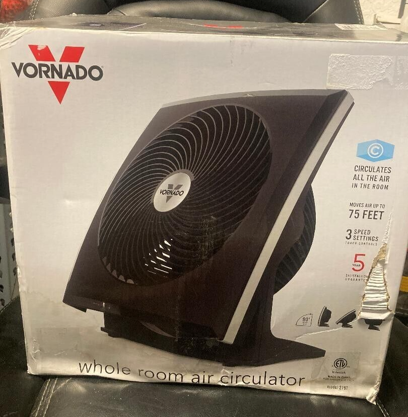 Vornado 279T Fan Air Circulator With Tilt For Whole Room 3 Vornado 279T Fan Air Circulator With Tilt For Whole Room 3