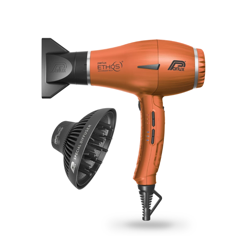 Parlux Ethos Air Ionizer Tech Professional Hair Dryer | Copper