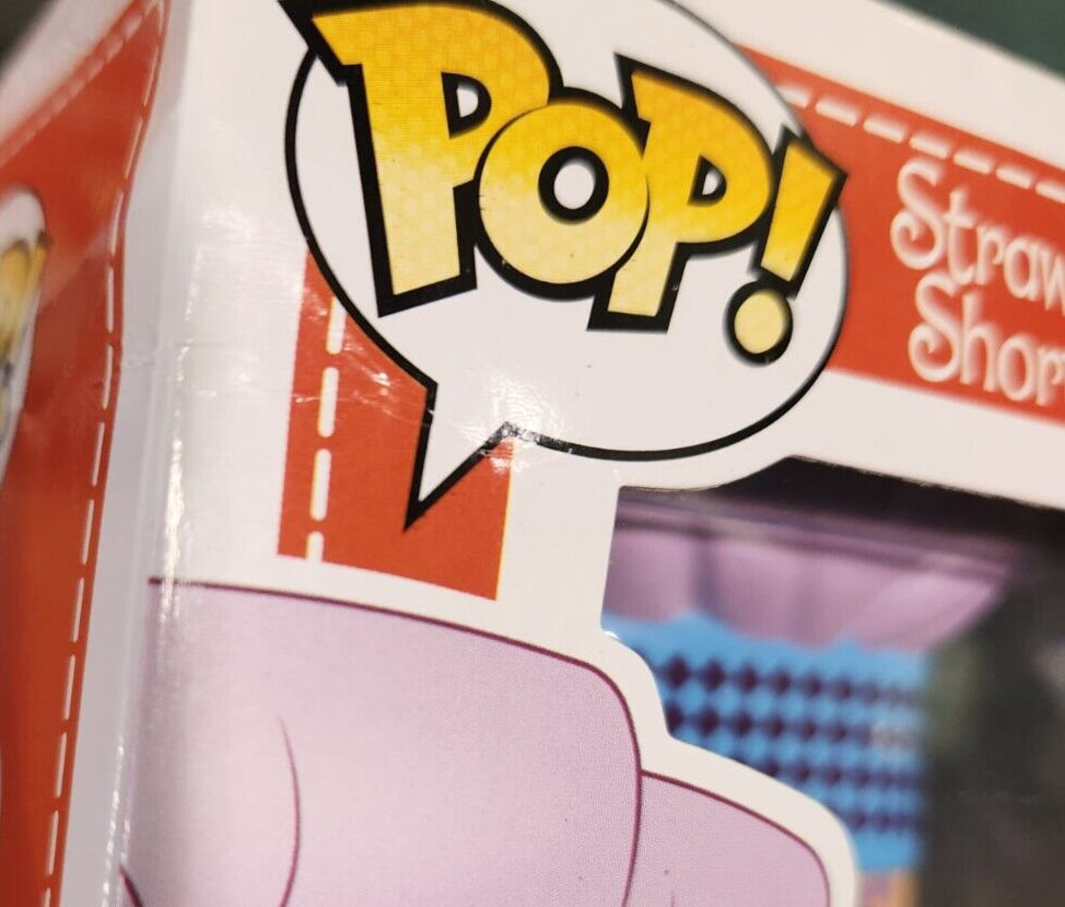 Funko Pop! Strawberry Shortcake Purple Pieman & Berry Bird #132 *Damaged* Con'16