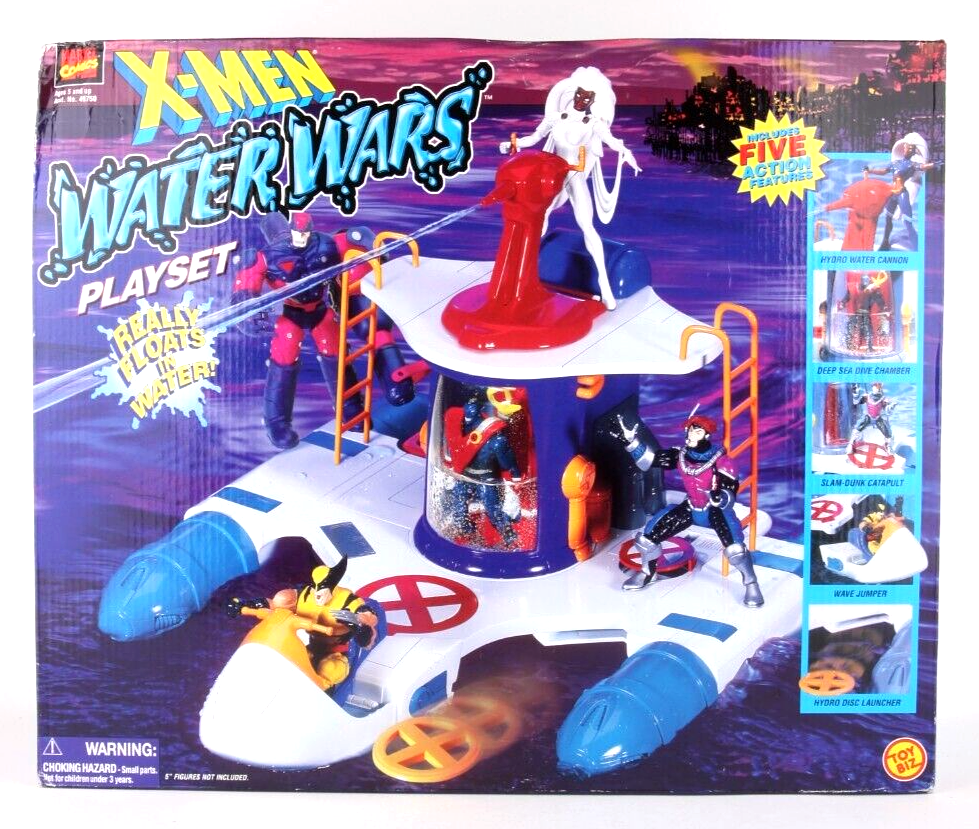 Marvel Comics X-Men Water Wars Aqua Attack Nightcrawler
