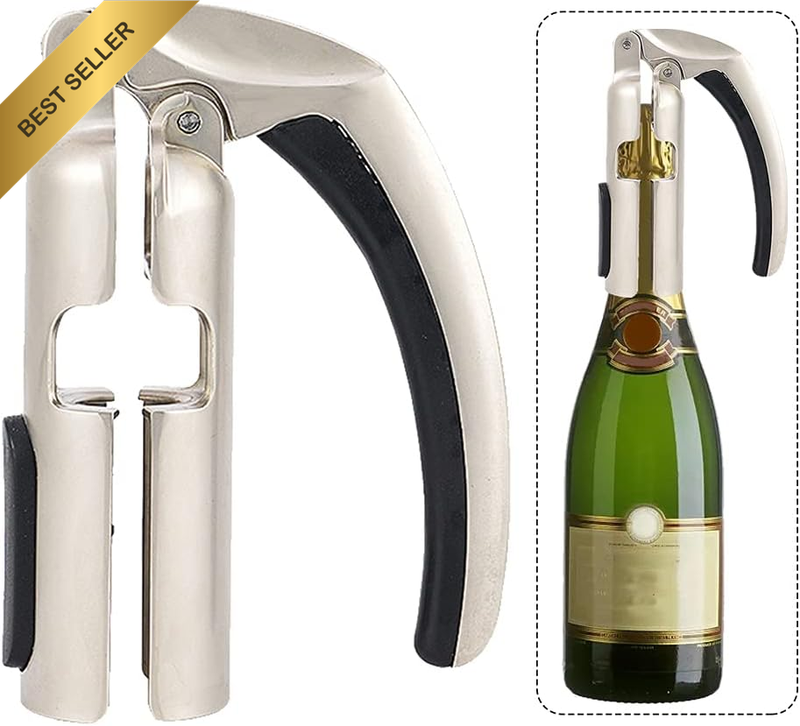 Champagne Bottle Opener Sparkling Wine Cork Puller for Sparkling Wine, Durable L