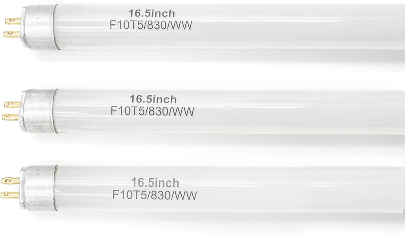 16 Inches F10T5 Replacement Bulb for Jasco T5 10 Watt Warm White 3000K F10T5