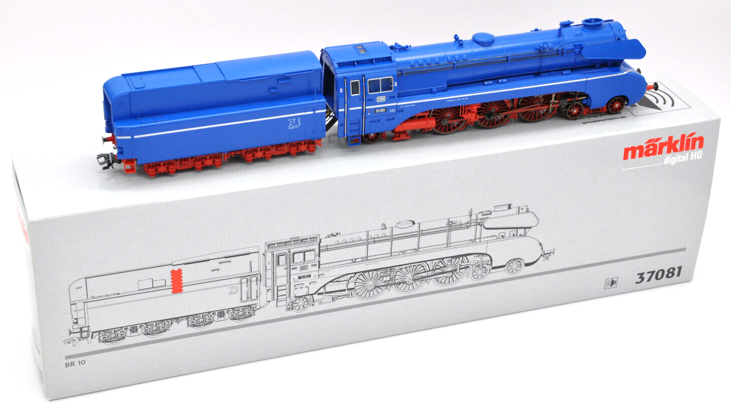 Märklin Model Railway No. 37081 Steam Locomotive with Tender